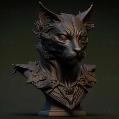 3D model Black Cat BuGIPS (STL)